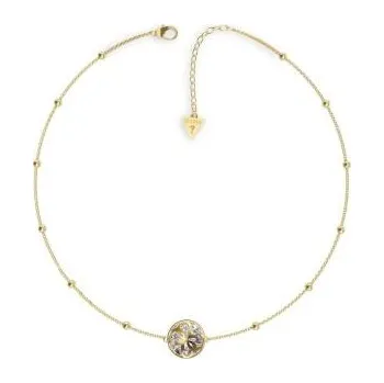 Náhrdelník Náhrdelník GUESS 4G Logo Bobule JUBN01388JWYGT/U