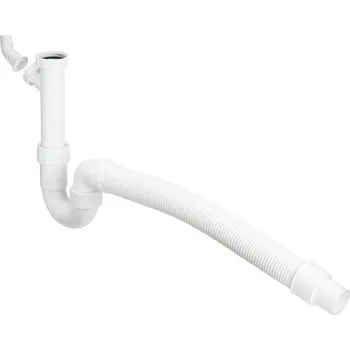 Sifon Dřezový sifon bez výpusti G 6/4", odpad 50/40 mm, s přípojkou, Viega 101633