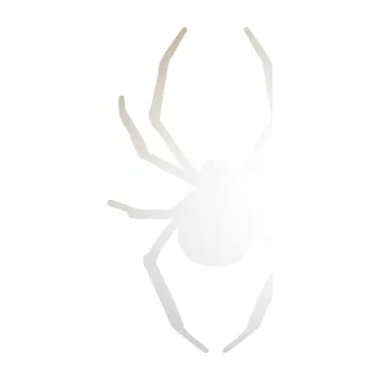 Samolepící dekorace SAMOLEPKA Pavouk 021 (82 - odrazková reflexní bílá) NA AUTO, NÁLEPKA, FÓLIE, POLEP, TUNING, VLASTNÍ TEXT, TISK, AUTOSAMOLEPKY.cz, POLEPY, OBRÁZEK, LOGO, SAMOLEPKY