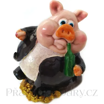 Šéf Boss prasátko pokladnička