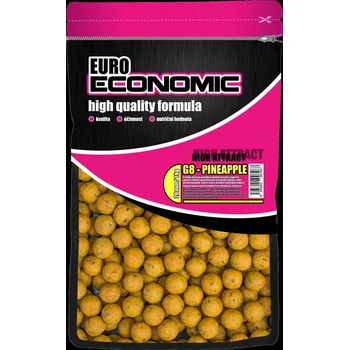 Boilies LK Baits Euro Economic Boilies G-8 Pineapple 1kg, 24mm