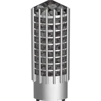 Přímotop Harvia Glow Corner (E) 6,8kW - rohová, nerez saunové topidlo