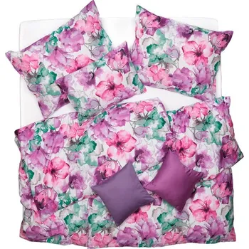 Povlečení SCANquilt povlečení KLASIK DESIGN amelia růžovofialová 140 x 200/70 x 90 cm
