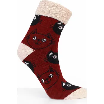 Dámské ponožky Pesail Dámské froté ponožky YZ30BOR Velikost: 35 - 38