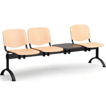 Lavice dřevěná - 3M se stolkem LC/9746/KP