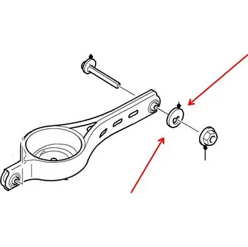 Oprava karosérie Excentrická Podložka Ford