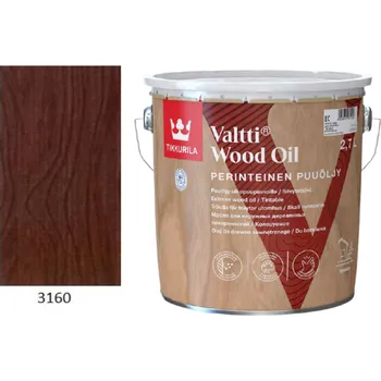 Olej na dřevo Tikkurila Valtti Wood Oil - PUUÖLJY - 2,7L - 3160 + dárek k objednávce nad 1000Kč