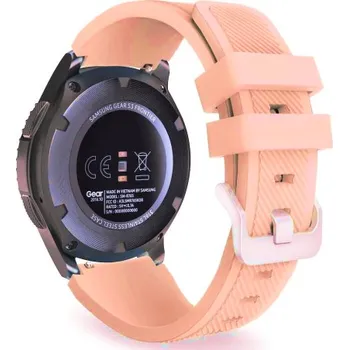 Řemínek na hodinky BSTRAP | BStrap Silicone Sport reminek na Garmin Vivoactive 4, sand pink (SSG006C1905)