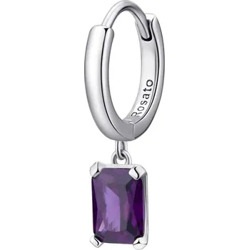 Módní doplněk Rosato Stylová kruhová single náušnice s přívěskem Allegra RZAL015 + 2 měsíce na vrácení zboží