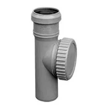 Kanalizační potrubí Čisticí kus HTRE 110 mm, PP, vnitřní kanalizace