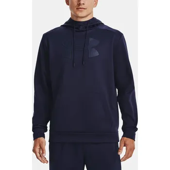 Pánská mikina Pánská mikina Under Armour UA Armour Fleece Big Logo HD-NVY - tmavě modrá Velikost: M