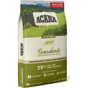 Krmivo pro kočku 2ks ACANA GRASSLANDS CAT 4,5kg GRAIN-FREE
