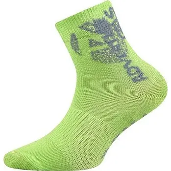 ADVENTURIK dětské sportovní ponožky VoXX - balení 3 páry 20-22 (30-34) světle zelená