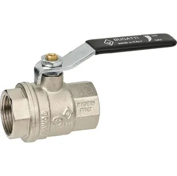 Vodovodní kohout Kohout kulový OREGON 301 FF 3/4", přímý, páka, voda, Bugatti 03010152