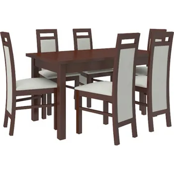 Jídelní set jídelní set pro 6 osob Rodos 14 odstín tm.ořech adrk