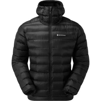 Montane pánská bunda s kapucí Alpine 850 Lite Hoodie Barva: black, Velikost: XL