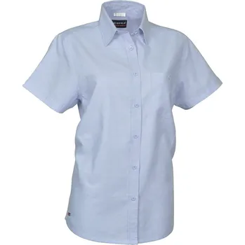 pracovní tričko Pracovní košile dámská COFRA ORKNEY WOMAN Barva: Světle modrá, Velikost: S