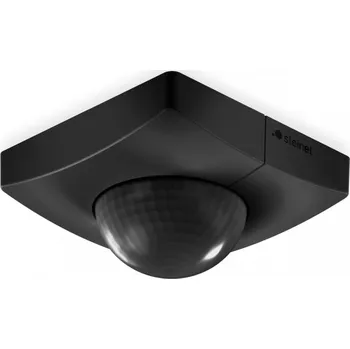 Pohybové čidlo Steinel Senzor pohybu IS 3360 40m, černý, IP54 Tvar: Čtvercový, Typ montáže: Montáž KU68, Typ ovládání: KNX