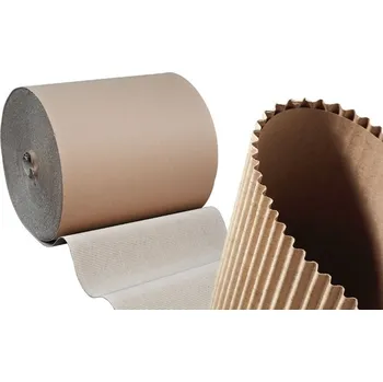 Balící papír Dvouvrstvá lepenka v roli šíře 800 mm "B"