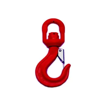 zvedák Otočný hák s pojistkou - nosnost 1,12t - pevn. třída 8
