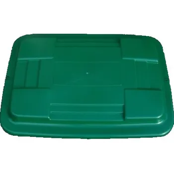 GEOplast Náhradní víko k hranatému sudu 200 l zelené