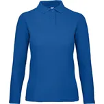 B&C Dámská polokošile s dlouhým rukávem PWI13 Royal Blue XS