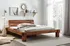Postel Dřevěná postel z masivu Leyla 160 x 200 cm akácie