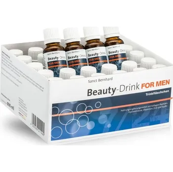 Přírodní produkt Sanct Bernhard Beauty-Drink pro muže s kolagenem a kyselinou hyaluronovou 30x20 ml