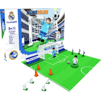 ostatní stavebnice NANOSTARS 7205 Real Madrid penalty a 2 figurky