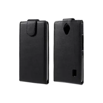 Pouzdro na mobilní telefon Kožené pouzdro Huawei Ascend Y635