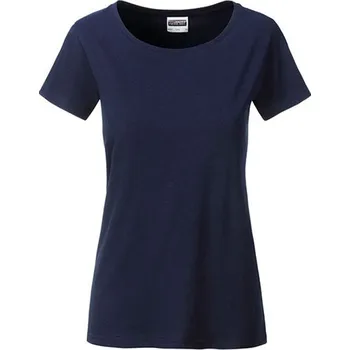 Dámské tričko James&Nicholson Dámské triko JN8007 Navy XXL