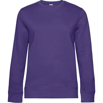 Pánská mikina B&C Unisex mikina přes hlavu WW01Q Radiant Purple XS