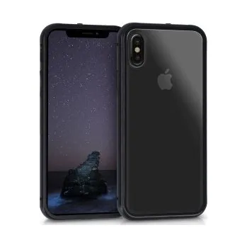 Pouzdro na mobilní telefon Kryt s rámečkem pro Apple iPhone X - černá