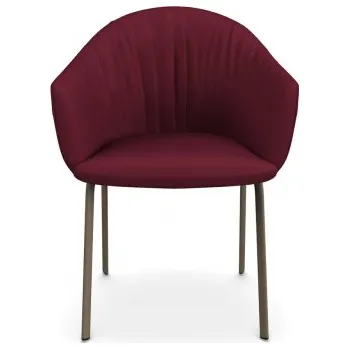 Jídelní židle Siena vínová - z expozice