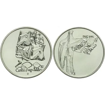 1995 - Pamětní stříbrná mince Vítězství nad fašismem, b.k.