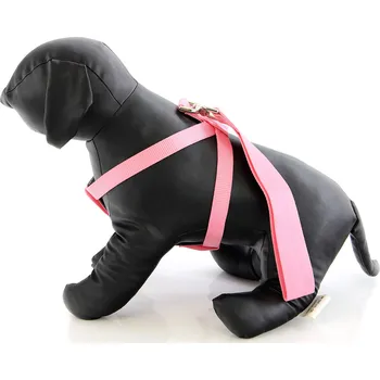 Postroj pro psa ROSEWOOD Postroj do auta pro malé psy, růžový, S Velikost: S