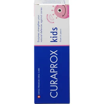 zubní pasta Curaprox Kids zubní pasta melounová 60 ml