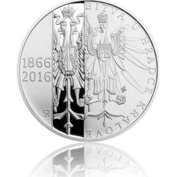 2016 - Stříbrná mince Bitva u Hradce Králové - Proof
