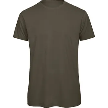 Pánské tričko B&C Pánské tričko TM042 Khaki 3XL