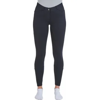 Jezdecké kalhoty Rajtky Senja-Winter BUSSE s gripem, dámské, zimní, černé 38