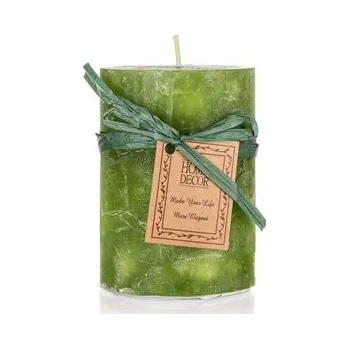 Svíčka HOME DECOR Svíčka válec 68 / 95 mm GREEN (HOME DECOR Svíčka válec 68 / 95 mm GREEN)