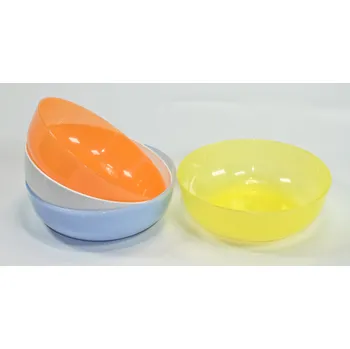 Mísa 1,0l d18, lesklá-MIX barev, plast