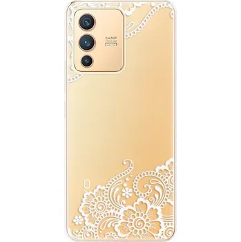 Pouzdro na mobilní telefon Odolné silikonové pouzdro iSaprio - White Lace 02 - Vivo V23 5G