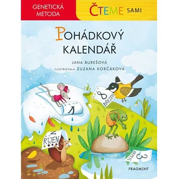 Čteme sami - genetická metoda - Pohádkový kalendář - Jana Burešová (E-Kniha)
