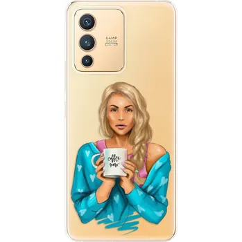 Pouzdro na mobilní telefon Odolné silikonové pouzdro iSaprio - Coffe Now - Blond - Vivo V23 5G