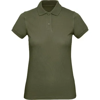 Dámská košile B&C Dámská polokošile PW440 Urban Khaki L