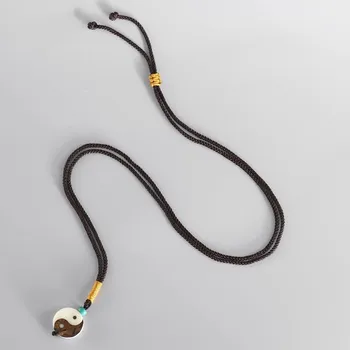 Řetízek Tibetský buddhistický náhrdelník - YIN YANG