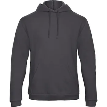 Dámská mikina B&C Unisex mikina přes hlavu WUI24 Anthracite XS