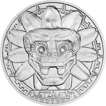 2020 - Stříbrná mince Quetzalcóatl - Bohové 10 NZD