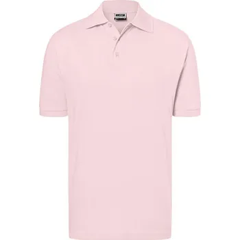 Pánská móda James&amp;Nicholson Unisex polokošile JN070 Rose M